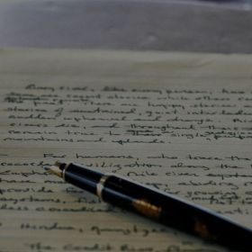 in writing